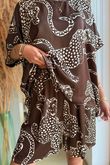 Made in Italy Dempsey Silky Shorts Chocolate 